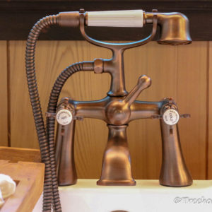Chateau bath tub hardware